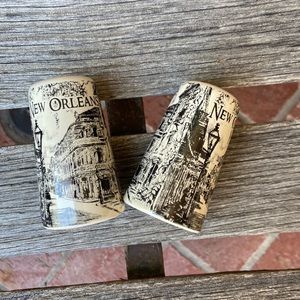 New Orleans salt pepper shakers (2)
